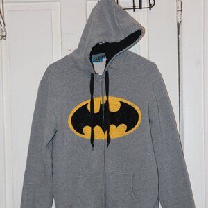 Large Batman Zip Up Hoodie